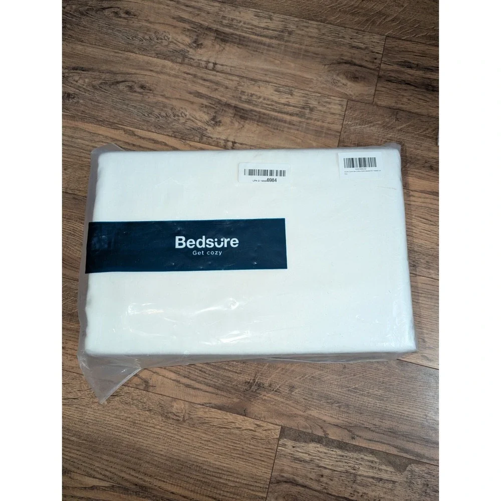 BedSure Duvet Cover Set‎ - White - King 104